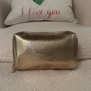 Chantecaille Gold Cosmetic Bag